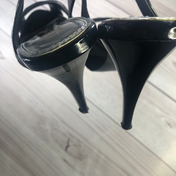 WHBM Heels open-toe sling back Size 7 - Picture 6 of 6